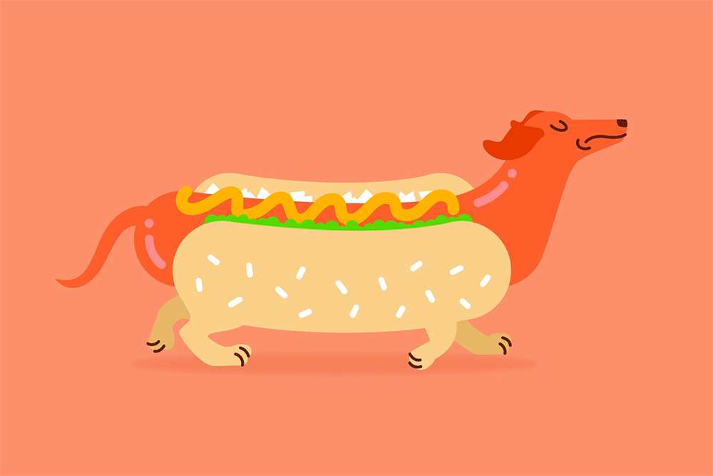 Dachshund Hot Dog